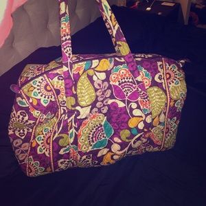 Like new-extra large iconic Vera Bradley duffel!